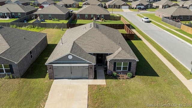 7506 E 159th St S, Bixby, OK 74008 - aerial view of residential area