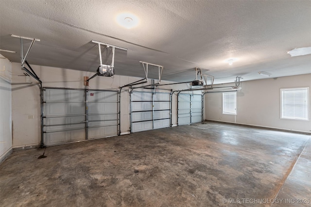 10295 E Rose Glen Dr, Claremore, OK 74019 - garage featuring a garage door opener