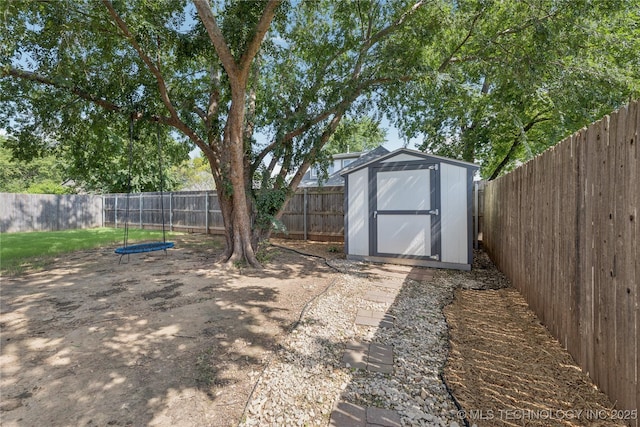 2105 W D Ct, Jenks, OK 74037 - fenced backyard featuring a shed