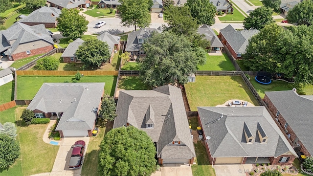 2105 W D Ct, Jenks, OK 74037 - aerial perspective of suburban area