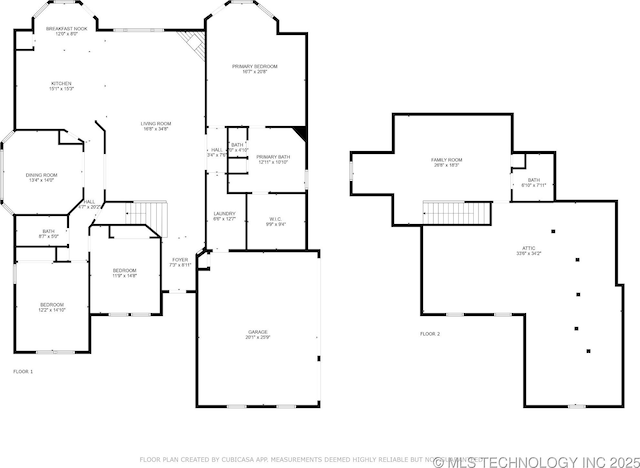 701 E 119th St, Jenks, OK 74037 - view of room layout