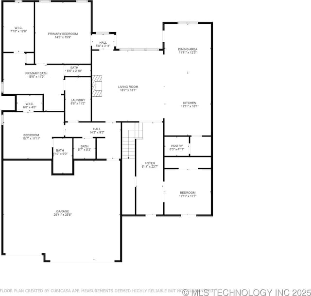 6684 E 128th St S, Bixby, OK 74008 - view of property floor plan