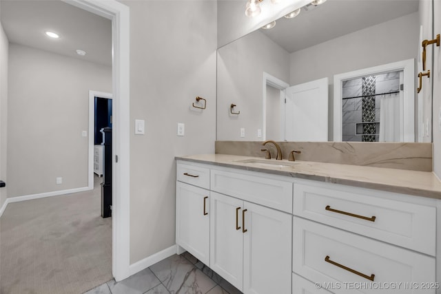 17076 S 31st E Ave, Mounds, OK 74047 - full bathroom with vanity and curtained shower