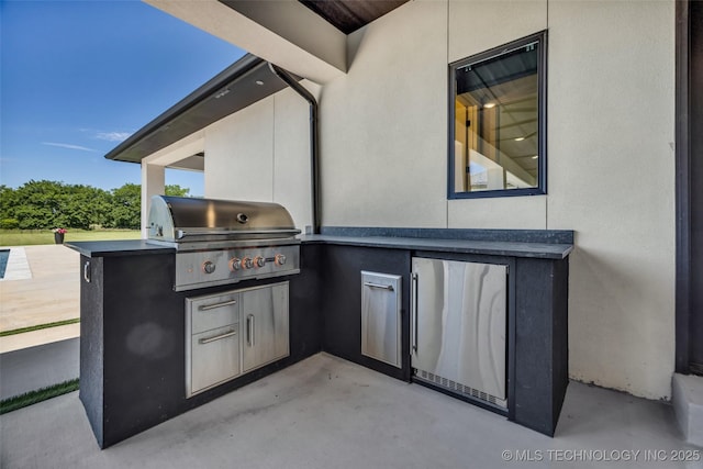 17076 S 31st E Ave, Mounds, OK 74047 - view of patio with exterior kitchen