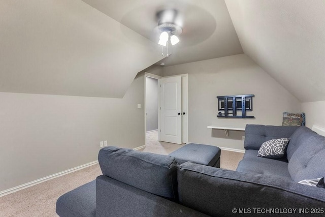 2610 E 139th St S, Jenks, OK 74008 - cinema with carpet floors, lofted ceiling, and ceiling fan