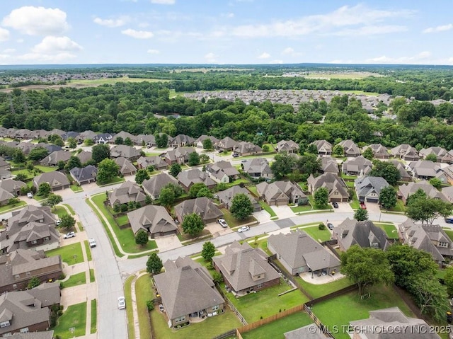 2610 E 139th St S, Jenks, OK 74008 - aerial view of residential area