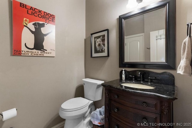 2610 E 139th St S, Jenks, OK 74008 - bathroom featuring vanity and toilet