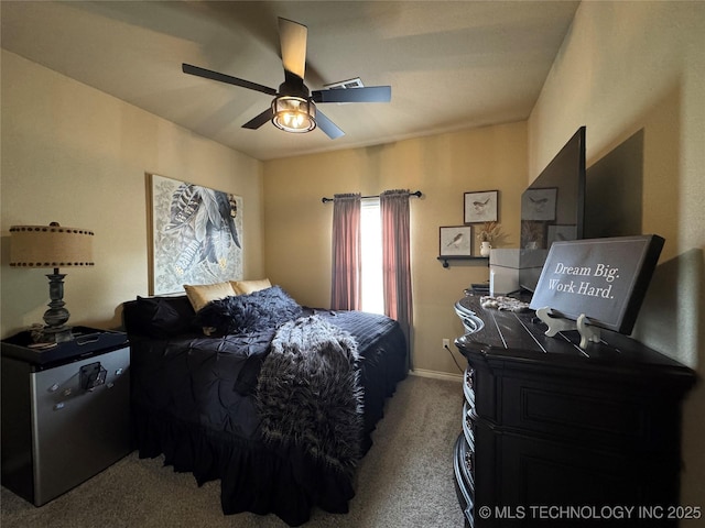 21902 W 13th St S, Sand Springs, OK 74063 - bedroom featuring carpet flooring and ceiling fan