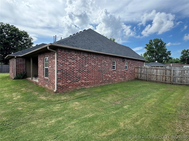 21902 W 13th St S, Sand Springs, OK 74063 - view of property exterior featuring brick siding and a shingled roof
