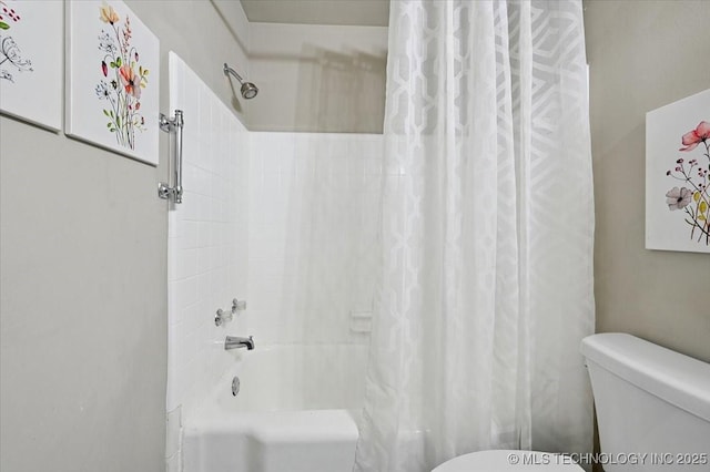 3948 S 93rd E Ave, Tulsa, OK 74145 - full bath featuring toilet and shower / bath combination with curtain