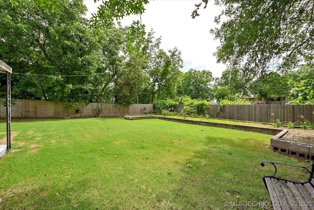 3948 S 93rd E Ave, Tulsa, OK 74145 - view of fenced backyard