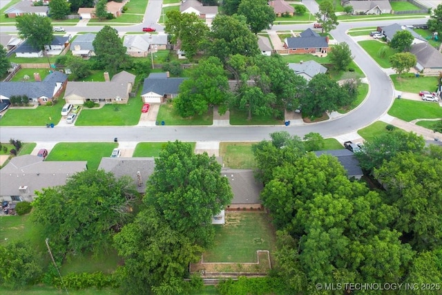 3948 S 93rd E Ave, Tulsa, OK 74145 - aerial overview of property's location with nearby suburban area
