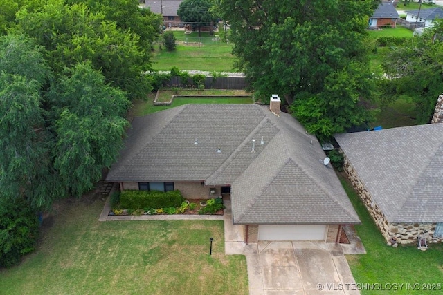 3948 S 93rd E Ave, Tulsa, OK 74145 - aerial view of property and surrounding area