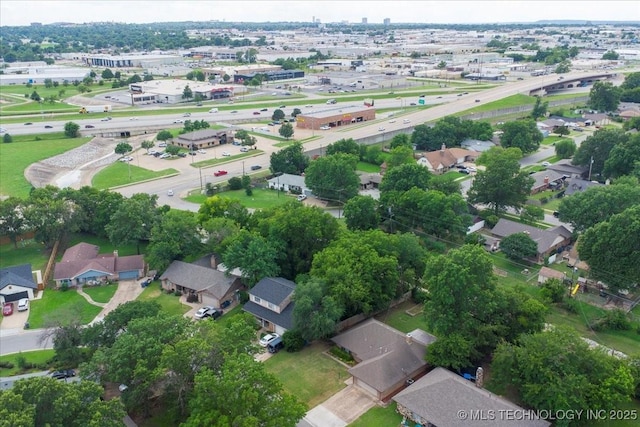 3948 S 93rd E Ave, Tulsa, OK 74145 - aerial view of property and surrounding area