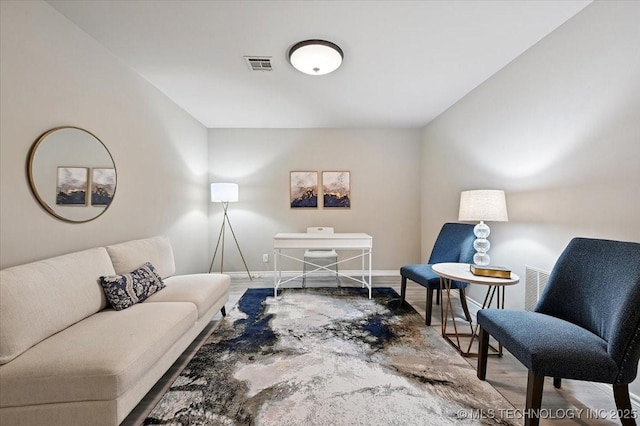 3948 S 93rd E Ave, Tulsa, OK 74145 - sitting room featuring baseboards and wood finished floors