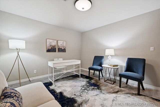 3948 S 93rd E Ave, Tulsa, OK 74145 - sitting room featuring wood finished floors