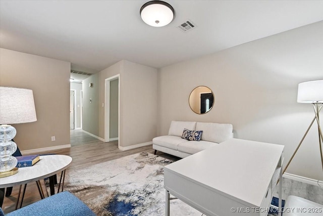 3948 S 93rd E Ave, Tulsa, OK 74145 - living area featuring wood finished floors and baseboards