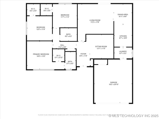 3948 S 93rd E Ave, Tulsa, OK 74145 - view of floor plan / room layout