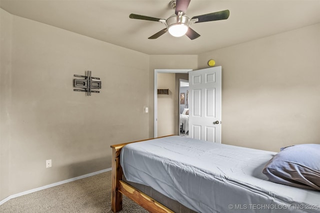 14908 E 88th St, Owasso, OK 74055 - bedroom with carpet floors and a ceiling fan