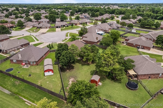 14908 E 88th St, Owasso, OK 74055 - aerial view of residential area