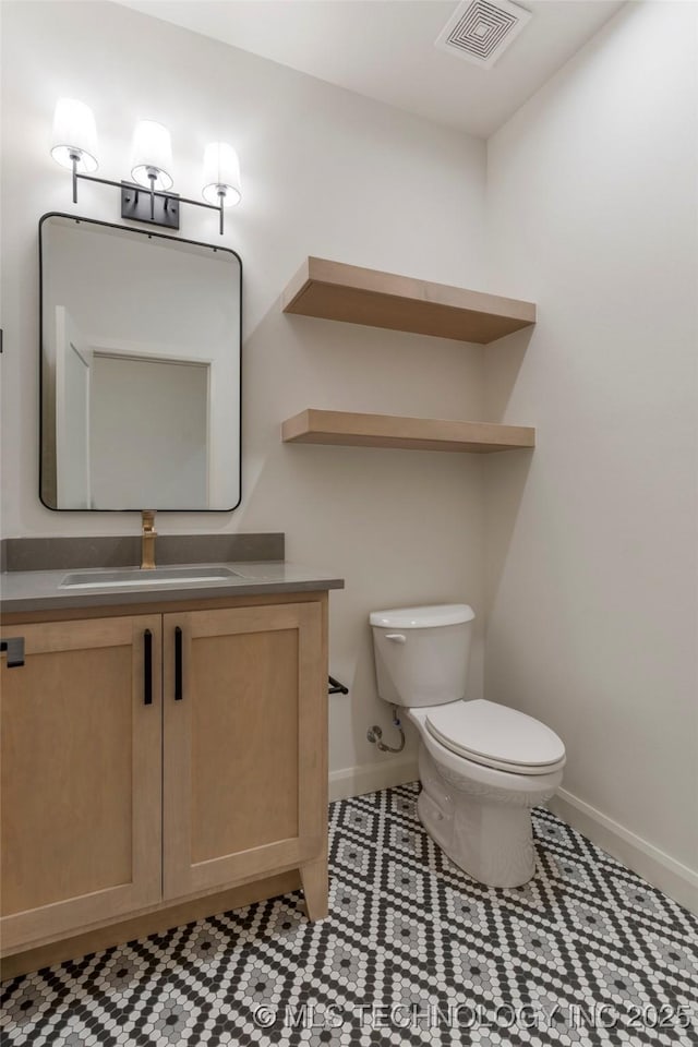 2985 E 146th St S, Bixby, OK 74008 - half bathroom with toilet and vanity