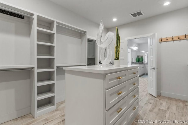 19021 E Chokeberry St, Owasso, OK 74055 - walk in closet with light wood-type flooring