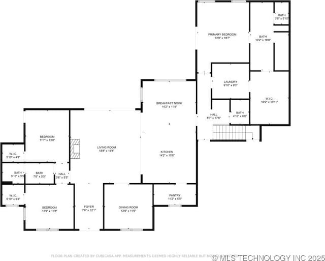 19021 E Chokeberry St, Owasso, OK 74055 - view of room layout