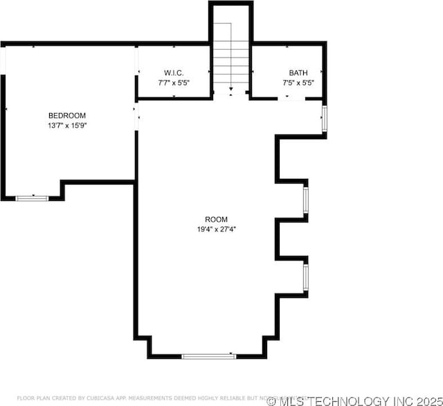 19021 E Chokeberry St, Owasso, OK 74055 - view of room layout