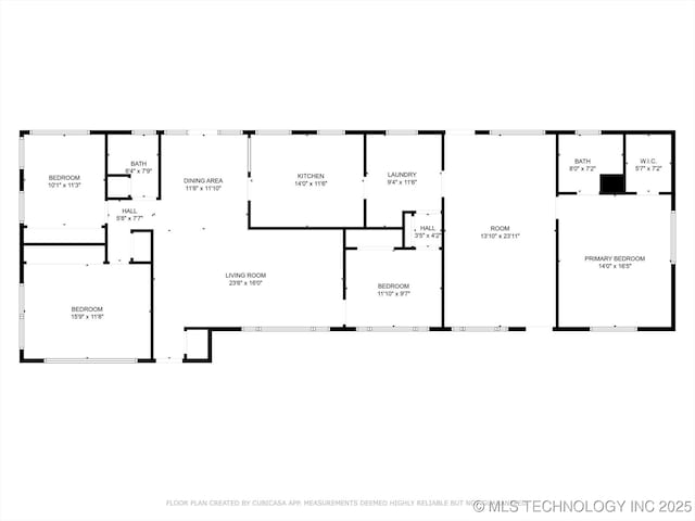 123 S Madison Blvd, Bartlesville, OK 74006 - view of room layout