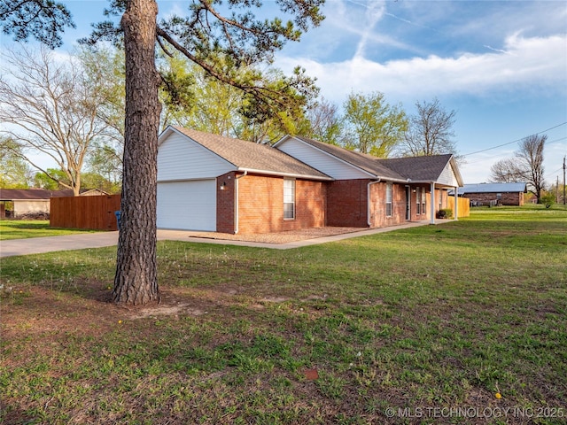 3404 N Birch, Mcalester, OK 74501 - single story home featuring driveway, brick siding, and an attached garage