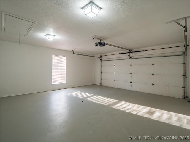 3404 N Birch, Mcalester, OK 74501 - garage featuring a garage door opener