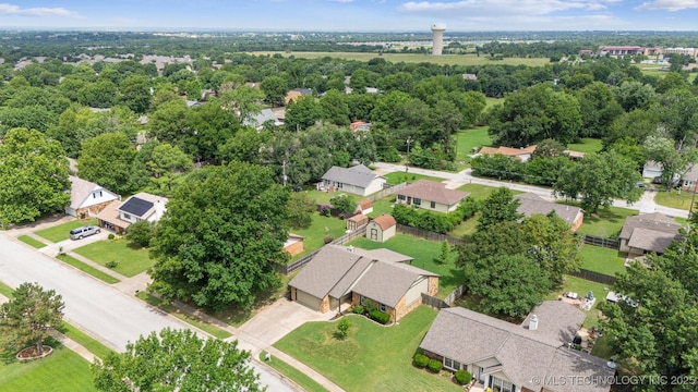 11017 E 98th St N, Owasso, OK 74055 - aerial perspective of suburban area