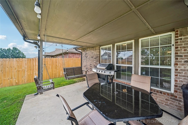 10220 N 119th E Ave, Owasso, OK 74055 - view of patio / terrace featuring area for grilling