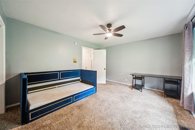 6103 S 223rd E Ave, Broken Arrow, OK 74014 - unfurnished bedroom with carpet flooring and ceiling fan