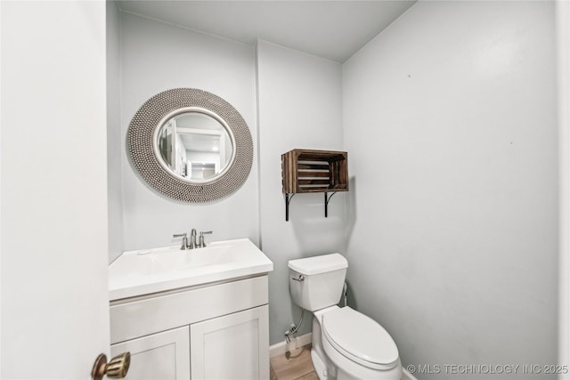 6103 S 223rd E Ave, Broken Arrow, OK 74014 - half bathroom with toilet and vanity