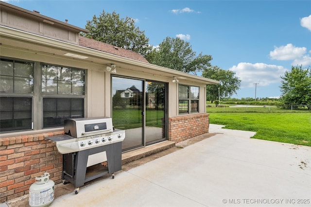 6103 S 223rd E Ave, Broken Arrow, OK 74014 - view of patio featuring area for grilling