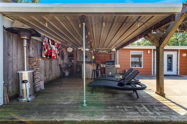 61112 E 310, Grove, OK 74344 - view of patio featuring a deck