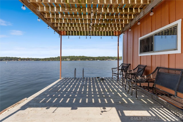 61112 E 310, Grove, OK 74344 - dock area with a water view