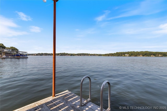 61112 E 310, Grove, OK 74344 - dock featuring a water view