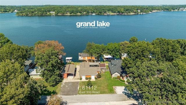 61112 E 310, Grove, OK 74344 - bird's eye view of a large body of water