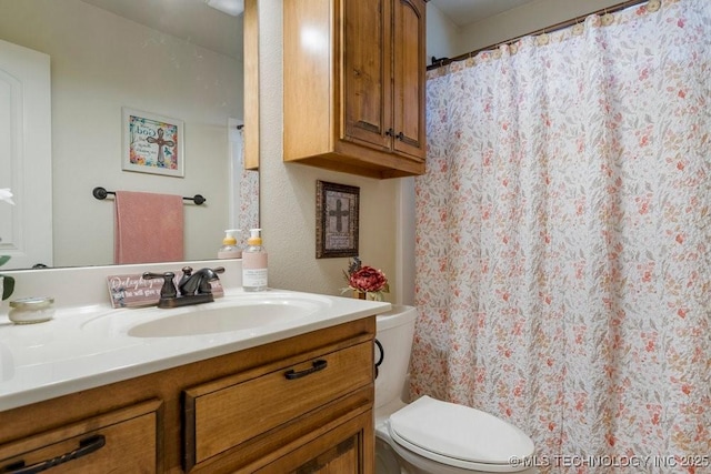 14404 S Florence Ave, Bixby, OK 74008 - bathroom featuring vanity and a shower with shower curtain