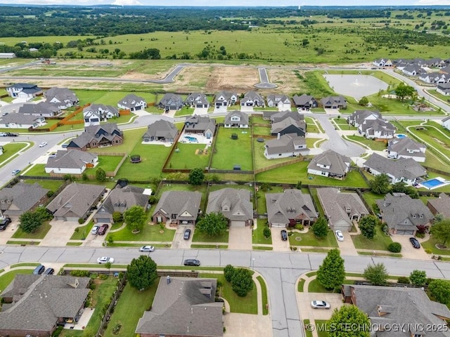 14404 S Florence Ave, Bixby, OK 74008 - view of property location featuring nearby suburban area and a nearby body of water