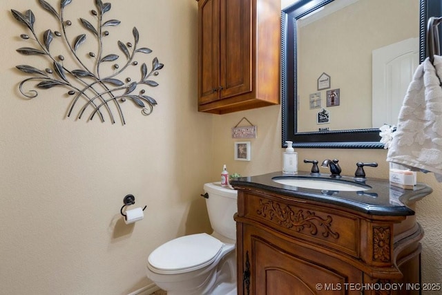 14404 S Florence Ave, Bixby, OK 74008 - half bath featuring toilet and vanity