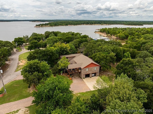 9094 Waters Edge, Kingston, OK 73439 - view of subject property with a large body of water