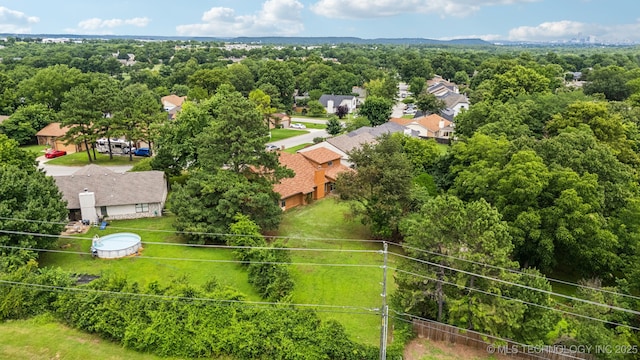 6947 S 30th W Ave, Tulsa, OK 74132 - bird's eye view