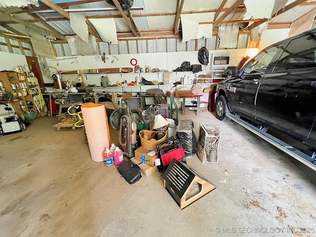 98224 S 4489th Rd, Vian, OK 74962 - view of garage