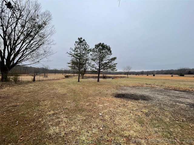 23308 W 171st St, Kellyville, OK 74039 - view of yard featuring a view of rural / pastoral area