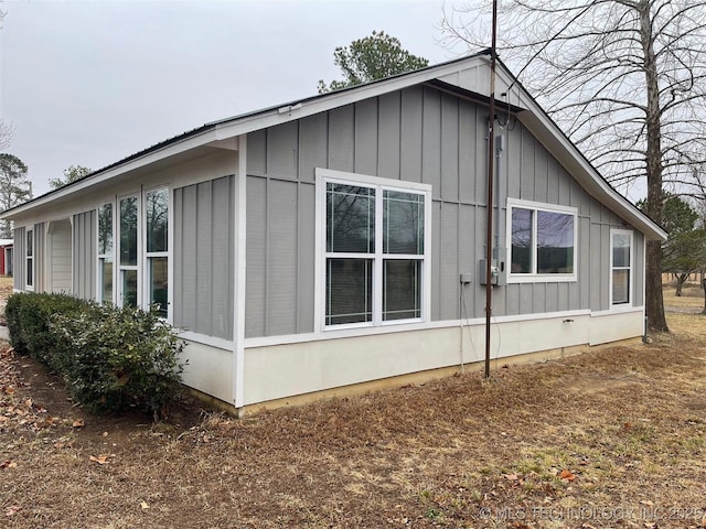 23308 W 171st St, Kellyville, OK 74039 - view of side of home featuring board and batten siding