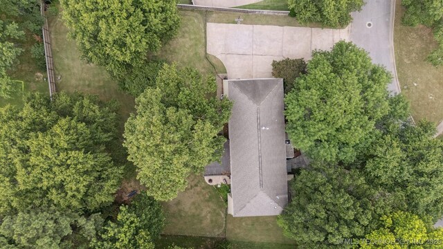 10958 S Richmond Ave, Tulsa, OK 74137 - bird's eye view