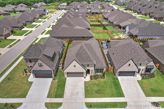14505 E 79th St, Owasso, OK 74055 - aerial view of residential area